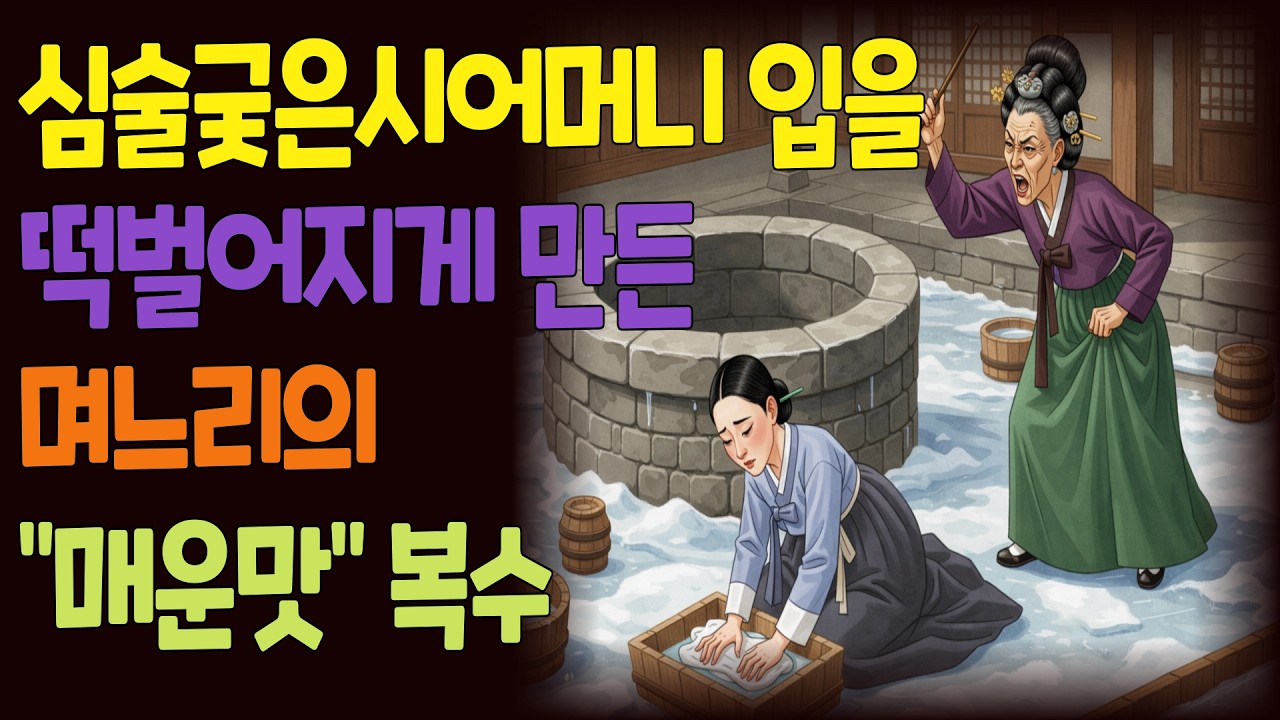 심술궂은 시어머니 입을 떡 벌어지게 만든 며느리의 '매운맛' 복수