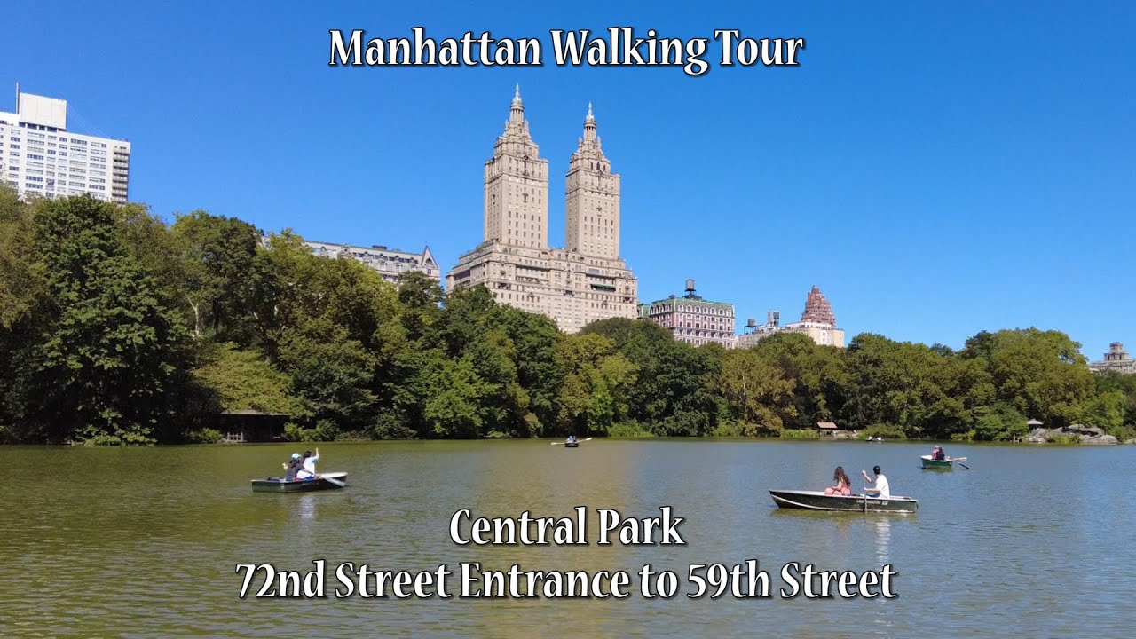 Manhattan Walking Tour - Central Park #manhattan #centralpark #strawberryfields #nyc