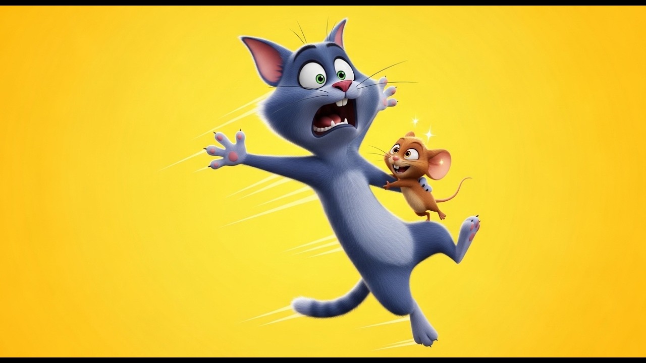 Whisker vs Tiny Mouse! Hilarious Cat Gets Teased in a Fun 3D Jungle Cartoon Chase