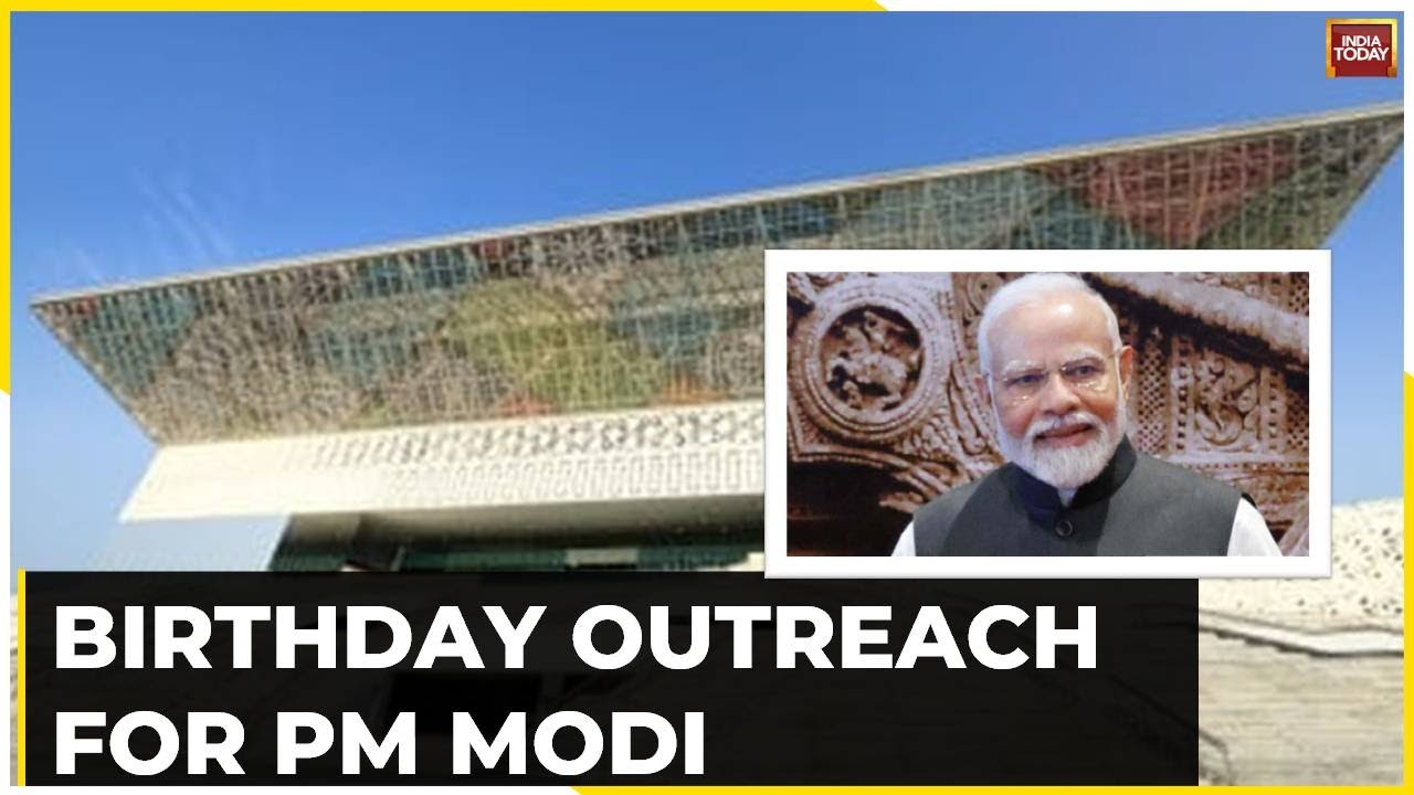 Birthday Outreach For PM Modi, PM Modi Reaches Yashobhoomi Convention Centre