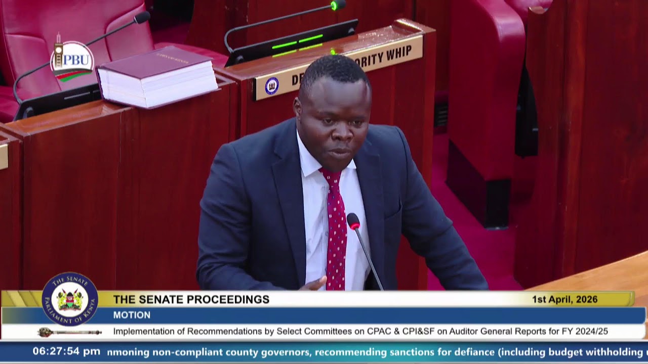 The Senate Plenary || Wednesday 1st  April 2026 ||  Afternoon Session