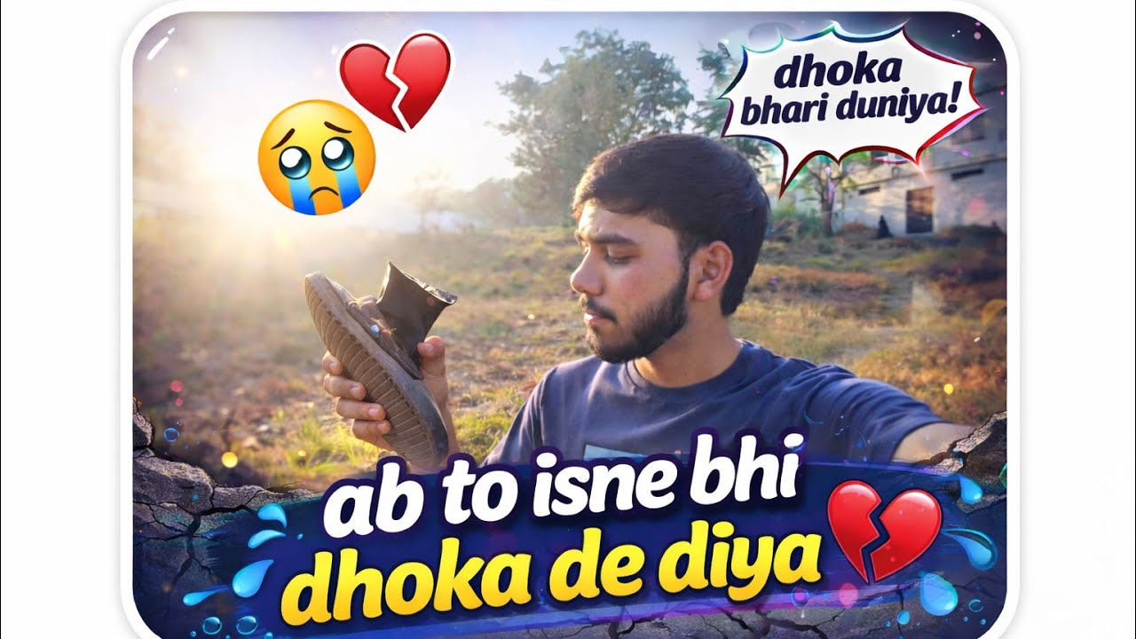 Ab To Isne Bhi Dhoka De Diya 💔 | Reality of Daily Life | Funny Emotional Vlog