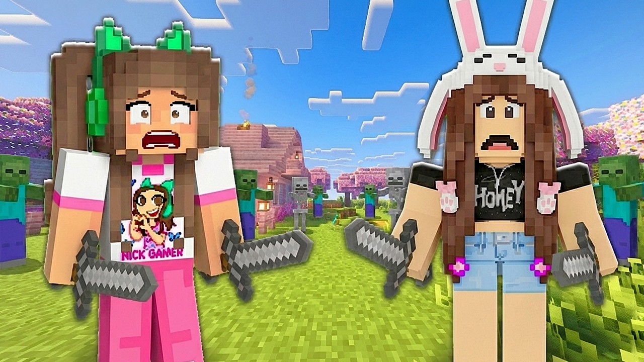 JOGANDO MINECRAFT PELA PRIMEIRA VEZ! - Roblox