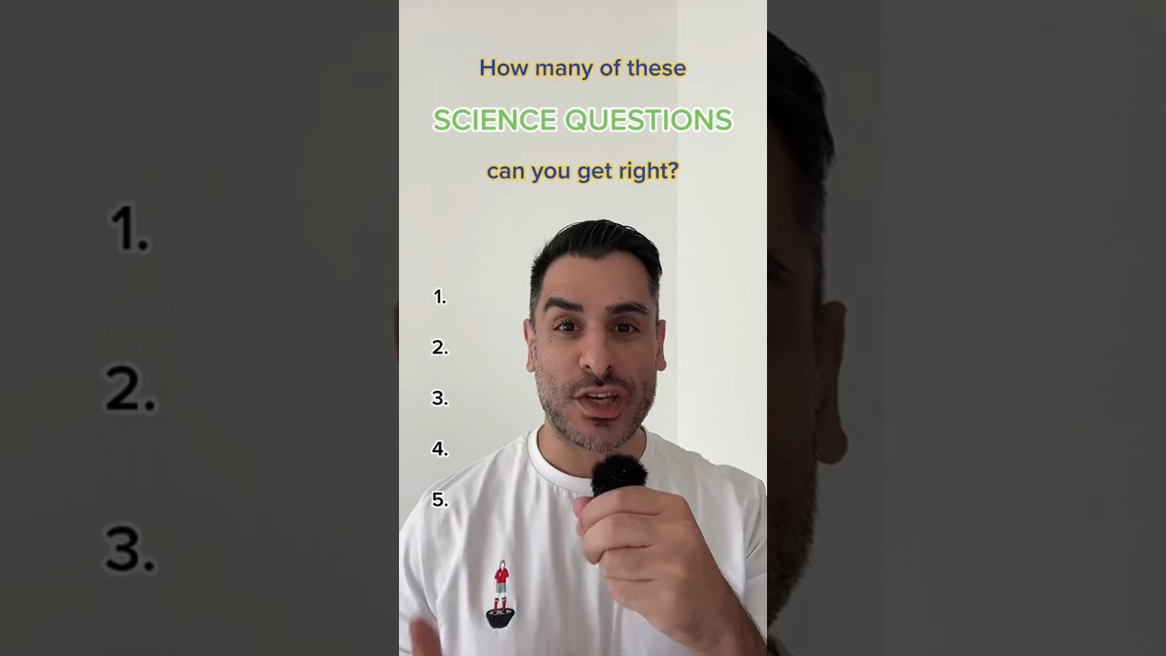 How many science questions u get right? #quiz #trivia #science