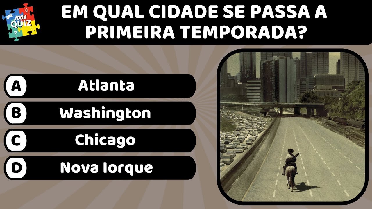 QUIZ DE THE WALKING DEAD #1 | Joga Quiz