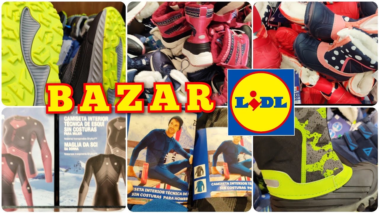 LIDL🤩 BAZAR 🔥 NOVEDADES ROPA Y CALZADO PARA ESQU&Iacute; ESMARA, CRIVIT, ROPA DE CAMA