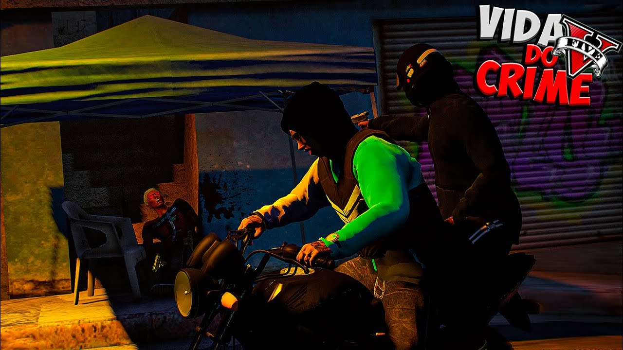GTA V : VIDA DO CRIME | OS AL3M4O BROTOU NA COMUNIDADE E M4T4R4M O TADEU😔🖤 - EP#05