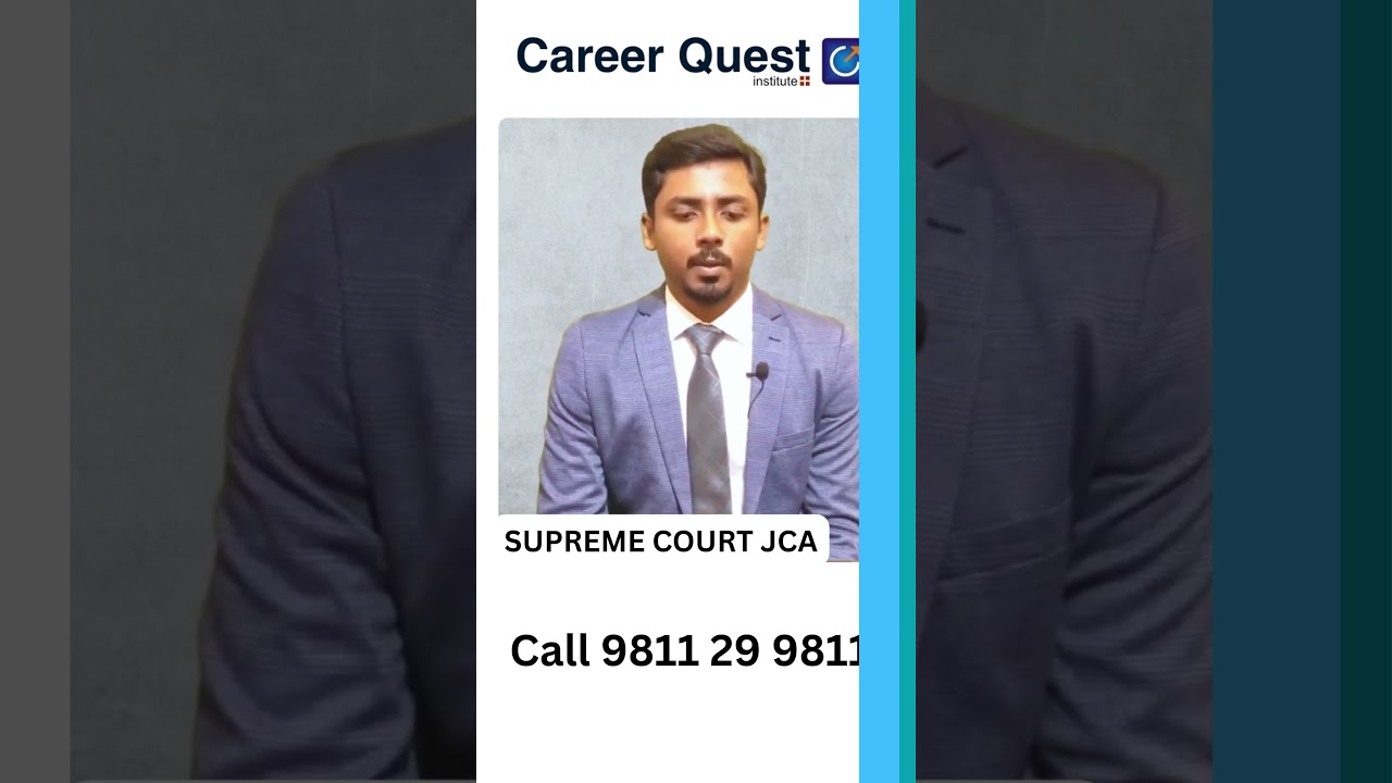 Supreme Court JCA | Saurabh Sonkar 