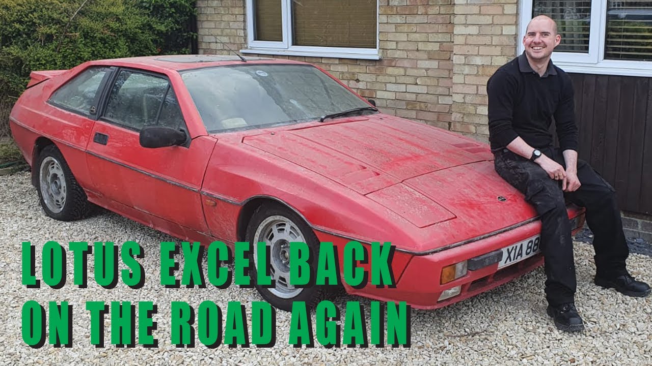 Lotus Excel Back On The Road After 17 Years Sat In A Garage