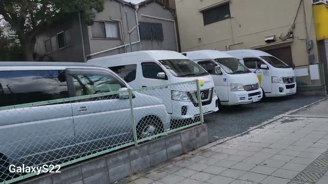 GalaxyS22  vs  iPhone12、歩行比較