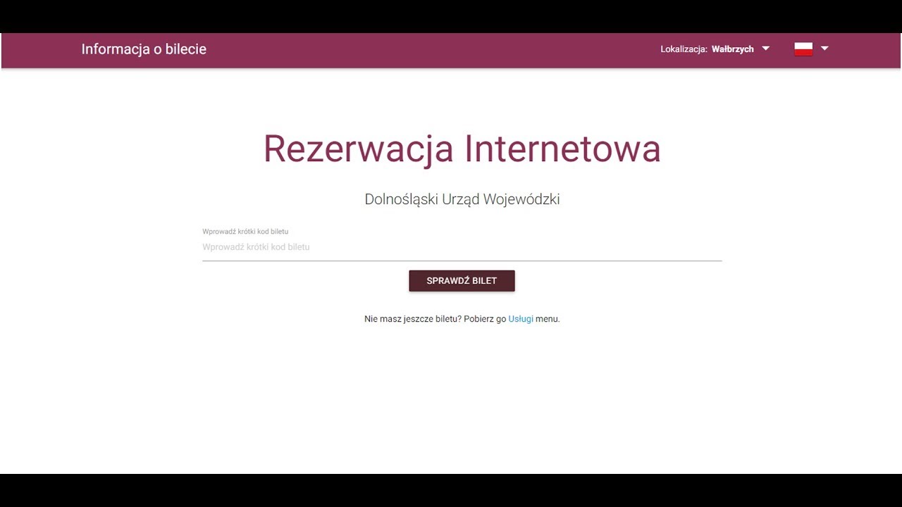 Rezerwacja wizyty - Dolnośląski Urząd Wojew&oacute;dzki |Візит до керовніка |Итернет резервация