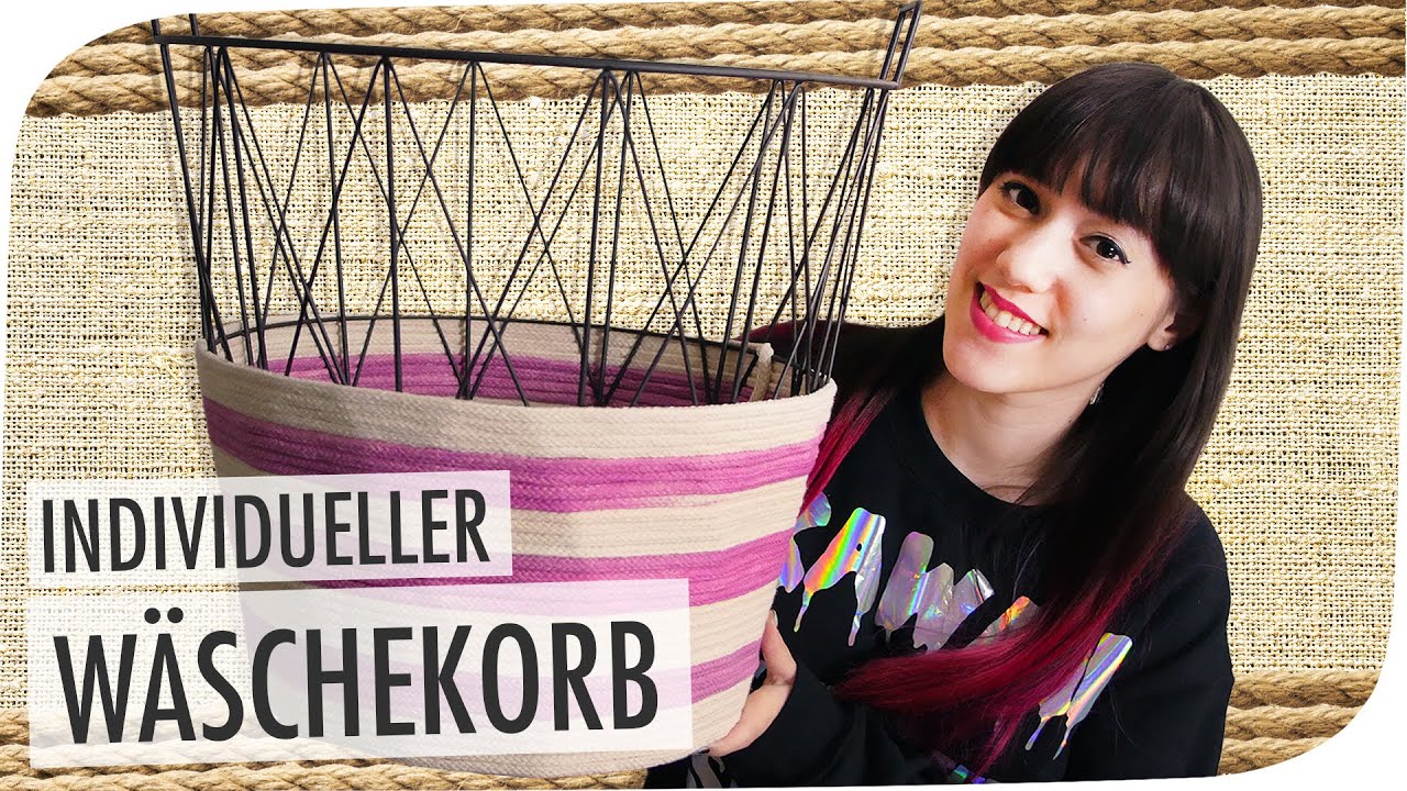 #flipdiy | Wäschekorb verschönern | mit breedingunicorns