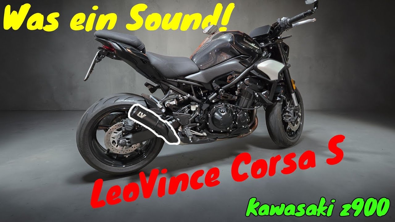 LeoVince CORSA S | Montage an die z900 2025 | Duell gegen den Bodis GPC-RS2 und den Originalen ESD