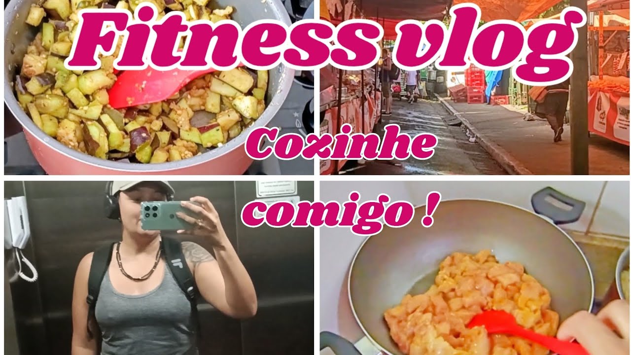 Fitness Vlog | AMANDA NA COZINHA | FAZENDO MARMITAS | GUARDANDO A COMPRAS DA FEIRA #fitness #dieta 