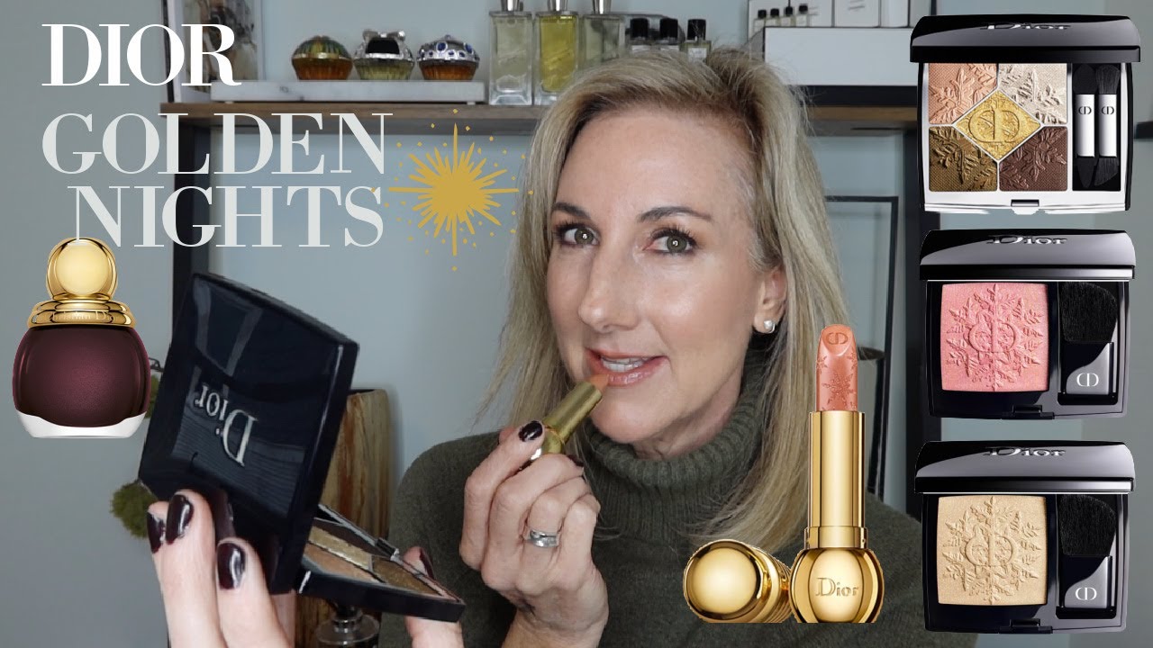 NEW!  DIOR GOLDEN NIGHTS✨✨ HOLIDAY 2020 COLLECTION | REVIEW and DEMO