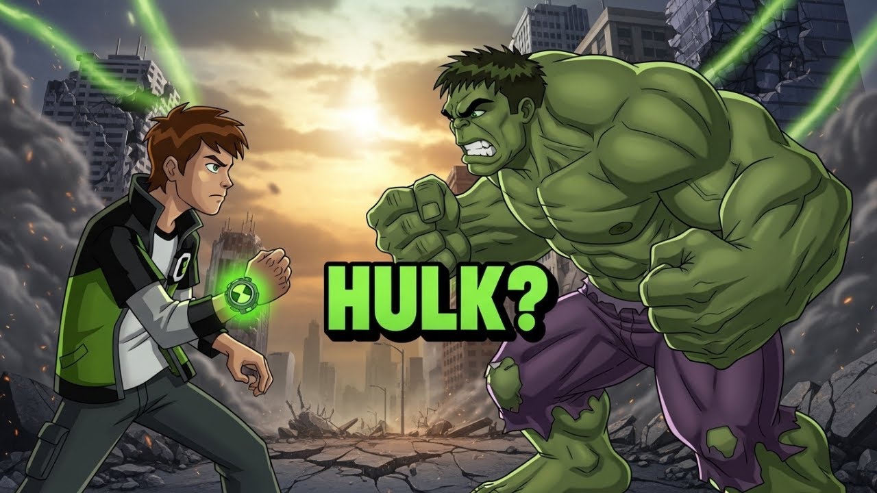 Ben 10 vs Hulk – The Only Way to Stop Hulk (Omnitrix Multiverse)