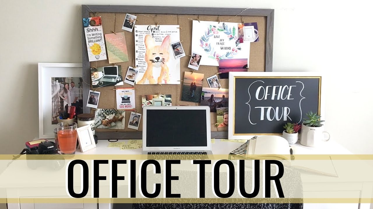 MY WRITING SPACE | A Home Office Tour!