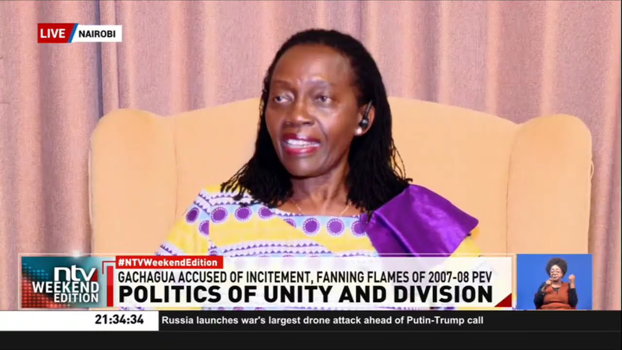 Martha Karua speaks after her deportation from Tanzania