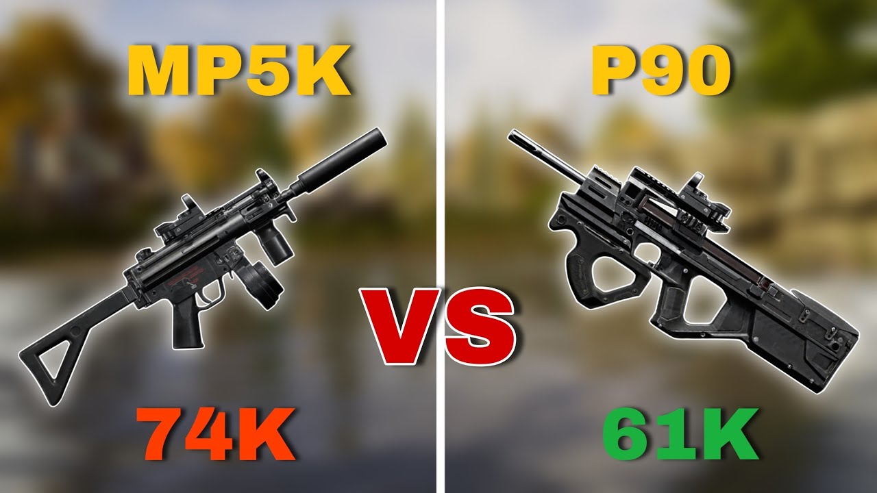 MP5K vs P90 Challenge.... Which One is better!