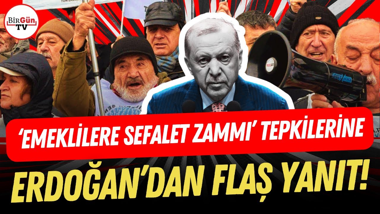 Erdoğan’dan en düşük emekli aylığı açıklaması I Dolar hesabı yaptı…