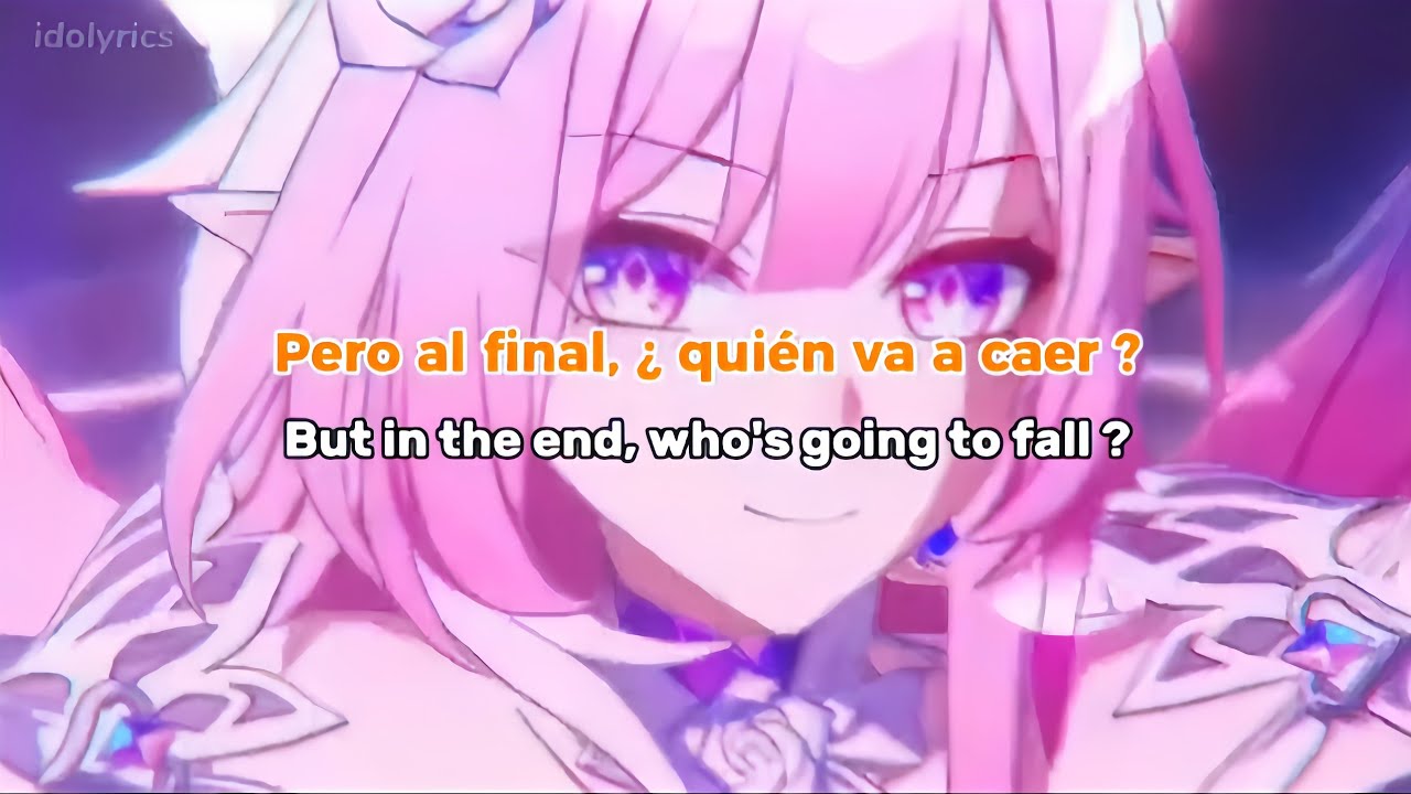 LUZ ROJA - bxkq | English + Spanish Sub Lyrics | #anime #edit #viral #phonk #lyrics #amv #funk 
