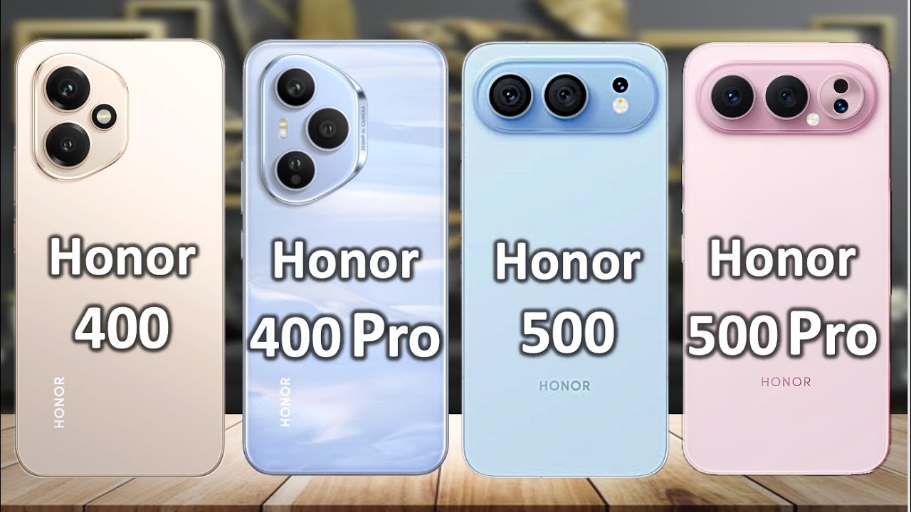 Honor 500 Pro vs Honor 500 vs Honor 400 Pro vs Honor 400 | Full Specs