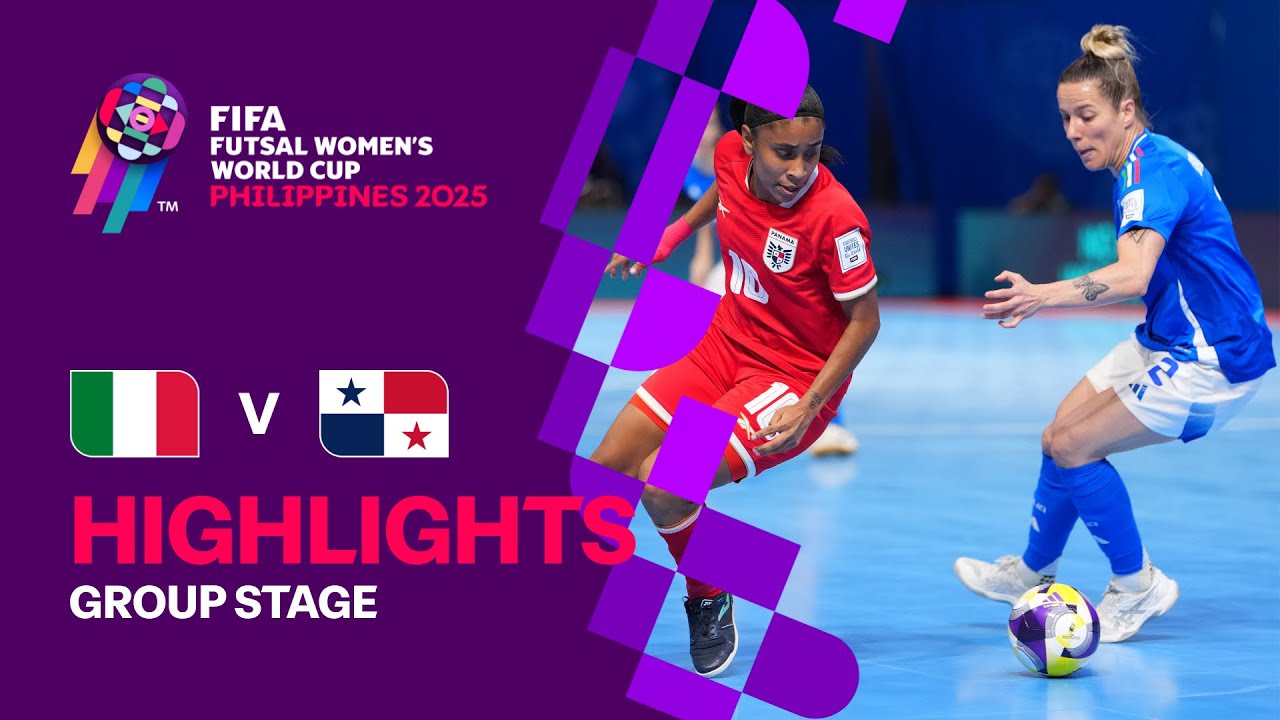 Italy vs Panama | Highlights | FIFA Futsal Women's World Cup 2025™