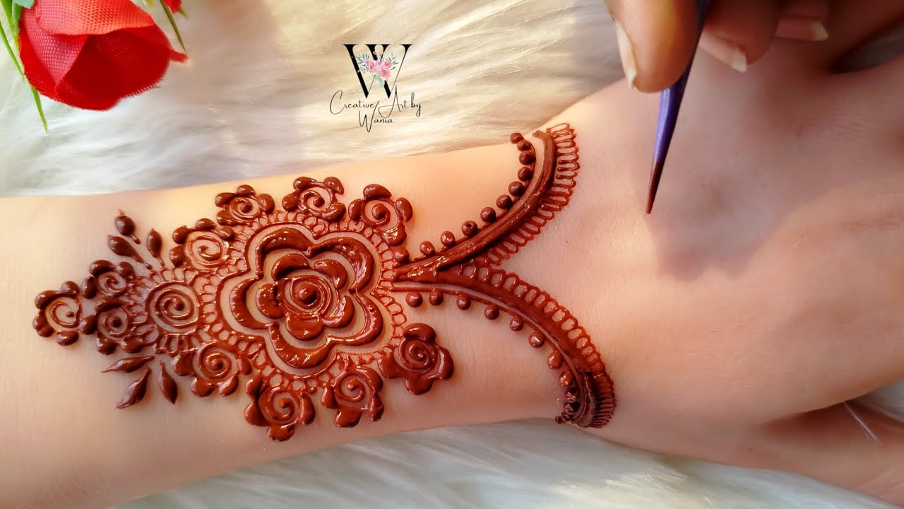 Simple mehndi designs | Back hand stylish mehndi design | trending mehndi designs | new easy mehndi