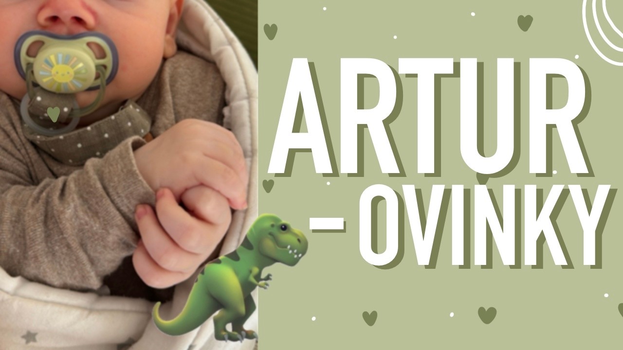 💙 Arturovinky | Prvé malé veľké míľniky, radosti a ako vyzerá náš deň? 🌈🦖