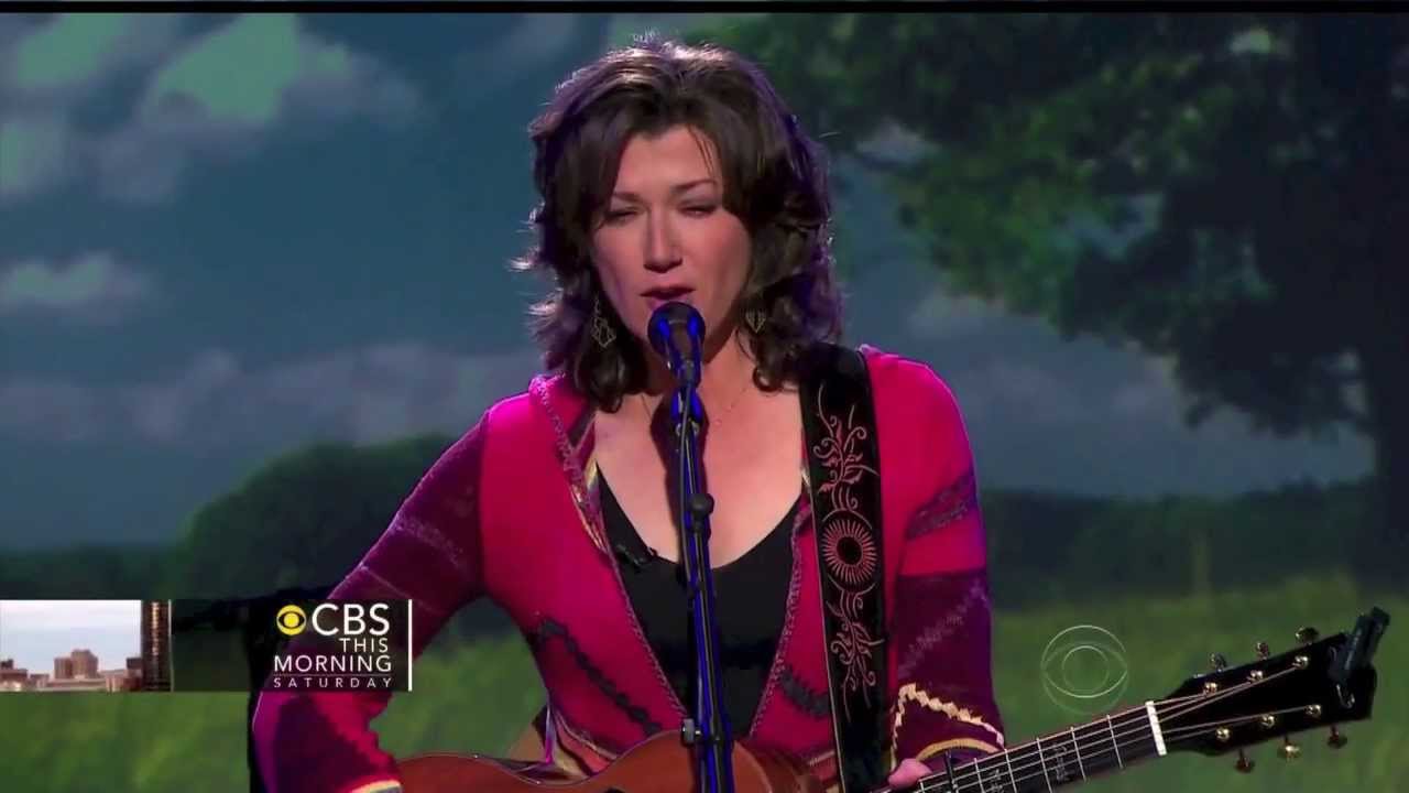 CBS:Saturday Amy Grant 5/18/13 Our Time is Now & Don't Try So Hard from How Mercy Looks From Here.