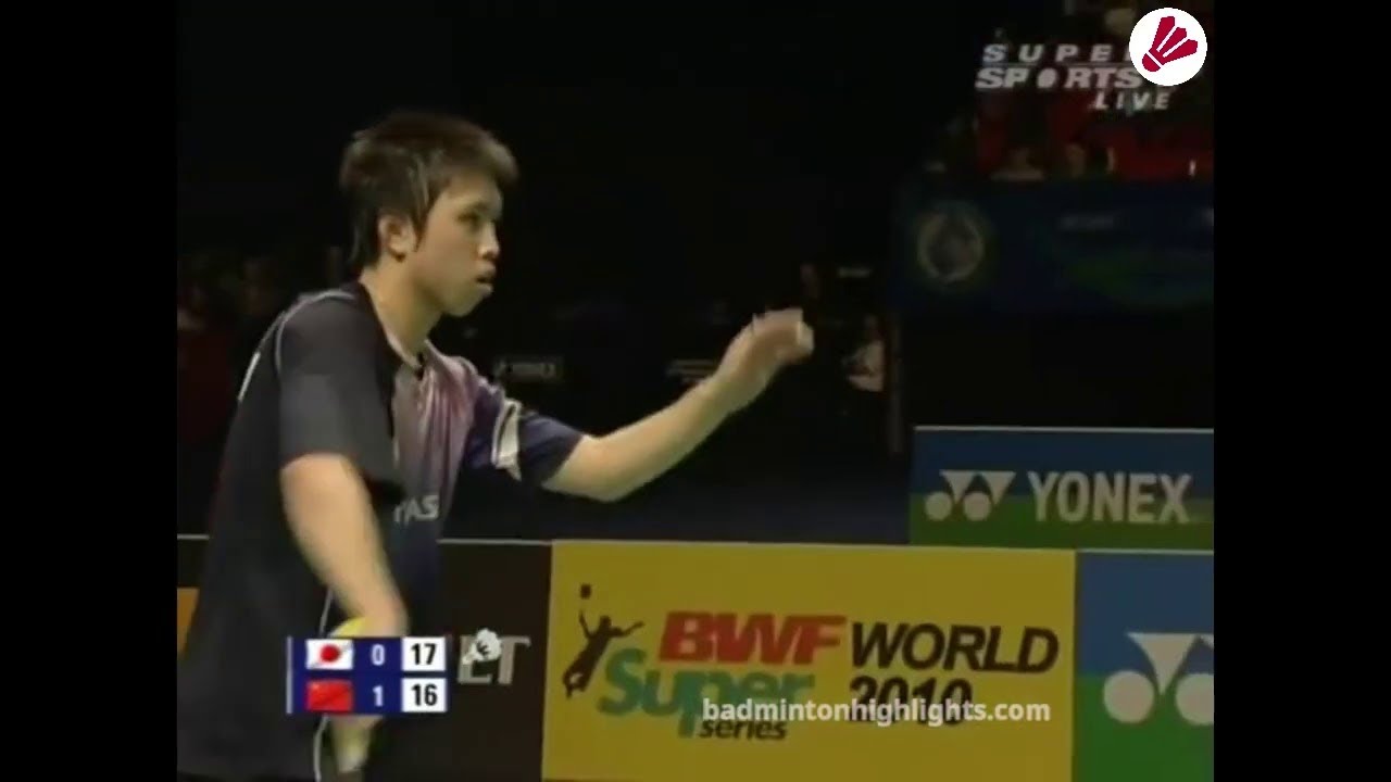 最盛期 | 田児 賢一 vs バオ・チュンライ (Bao Chunlai) | 全英2010SF | バドミントン日本  バドミントン2020