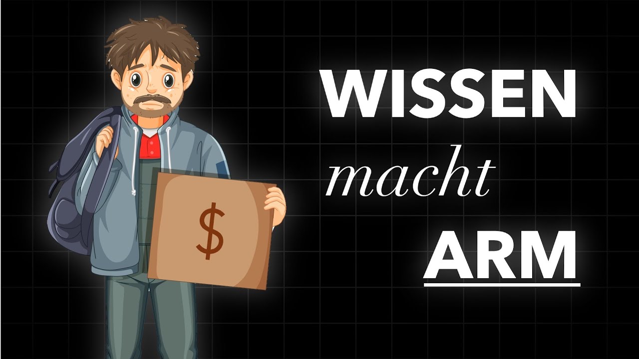 Warum finanzielle Bildung die meisten Menschen ärmer macht