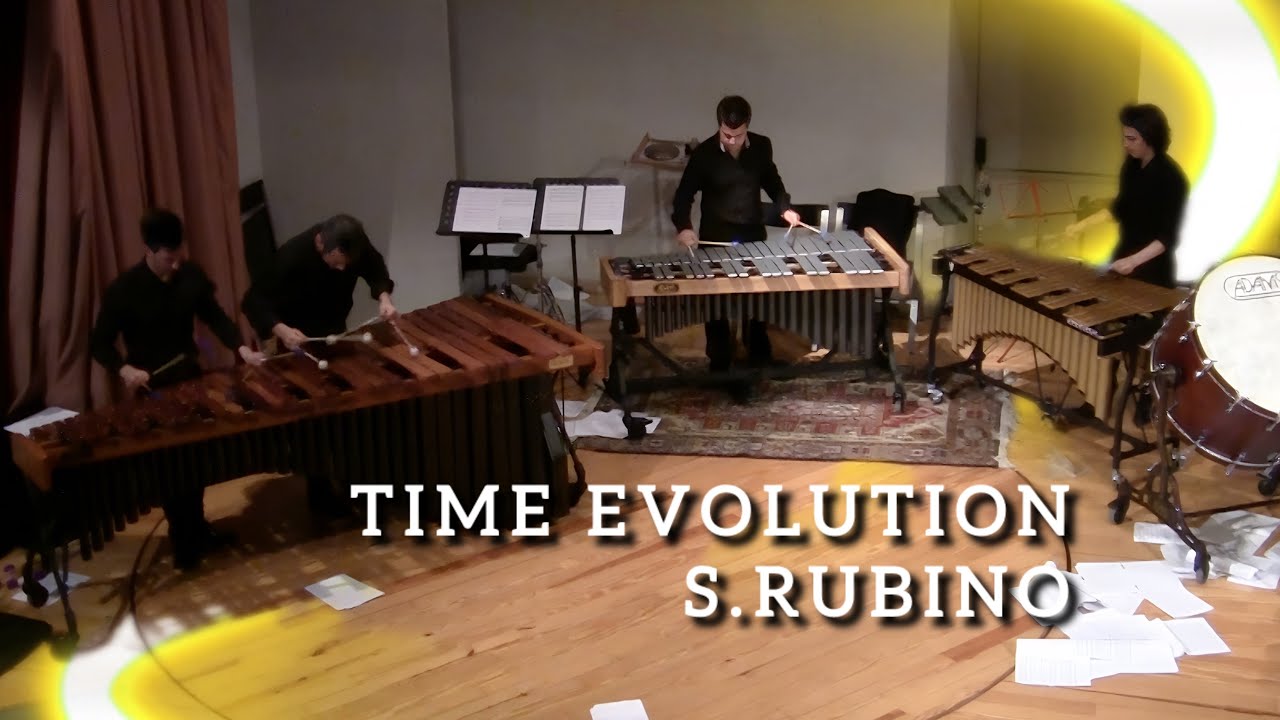 TIME EVOLUTION | S.RUBINO | Out Of Time Percussion Quartet