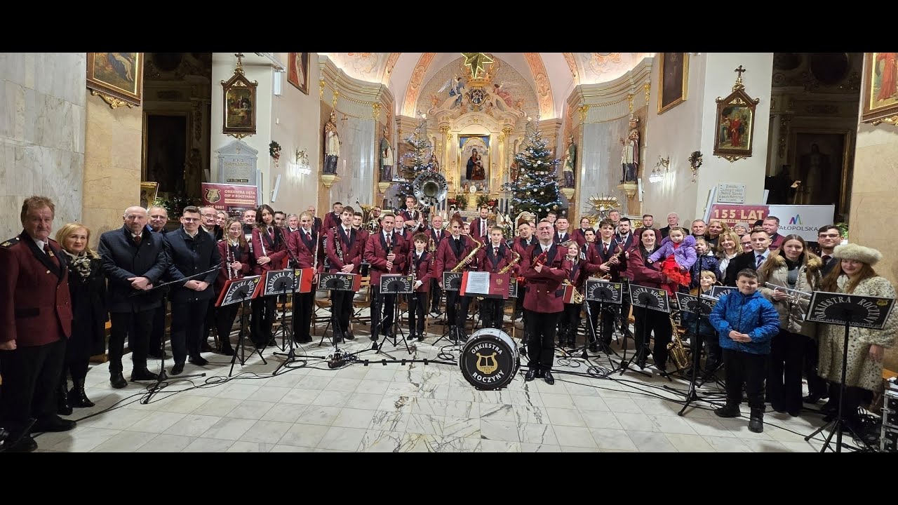 CAŁY KONCERT KOLĘD i PASTORAŁEK - ORKIESTRA ROZRYWKOWA ROCZYNY - 27.12.2025 LIVE