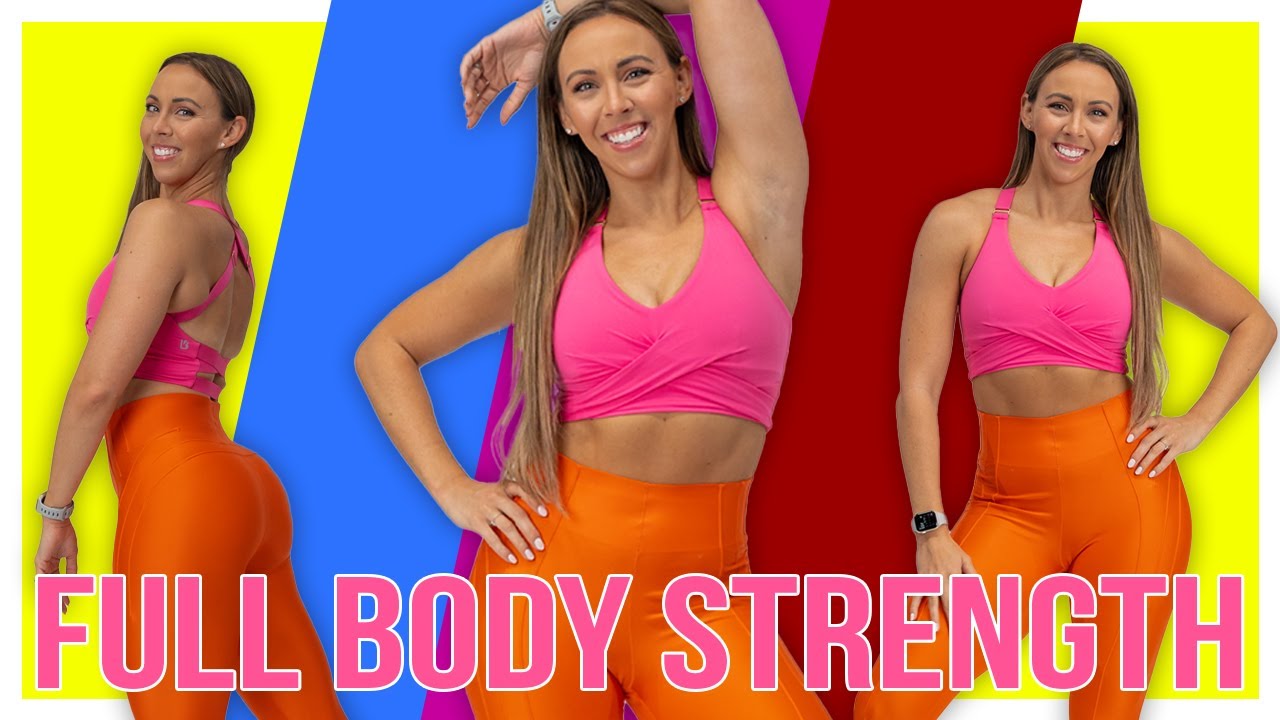Full Body Low Impact Strength Workout (with No Jumping)