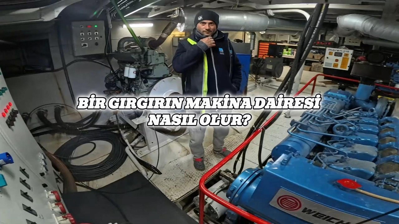 BİR GIRGIRIN MAKİNE DAİRESİ NASIL OLUR ?