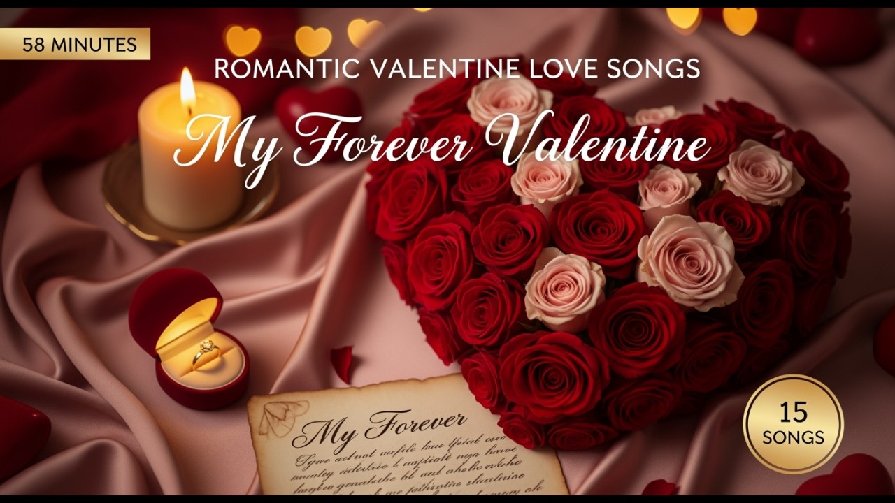 58 Minutes Romantic Valentine Love Songs | My Forever Valentine (15 Songs) #valentinesday #love