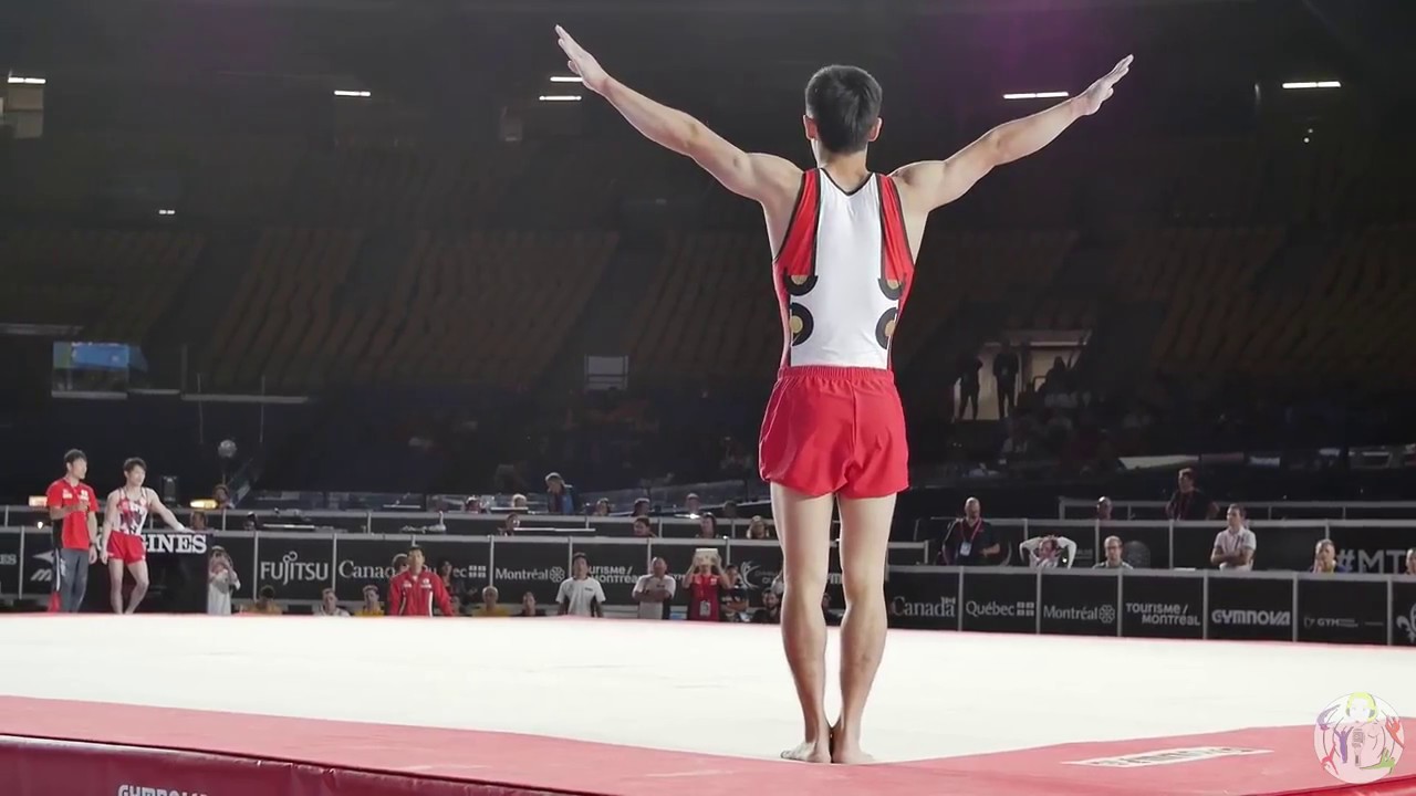 Kenzo Shirai (JPN) FX - 2017 World Championships - Podium Training