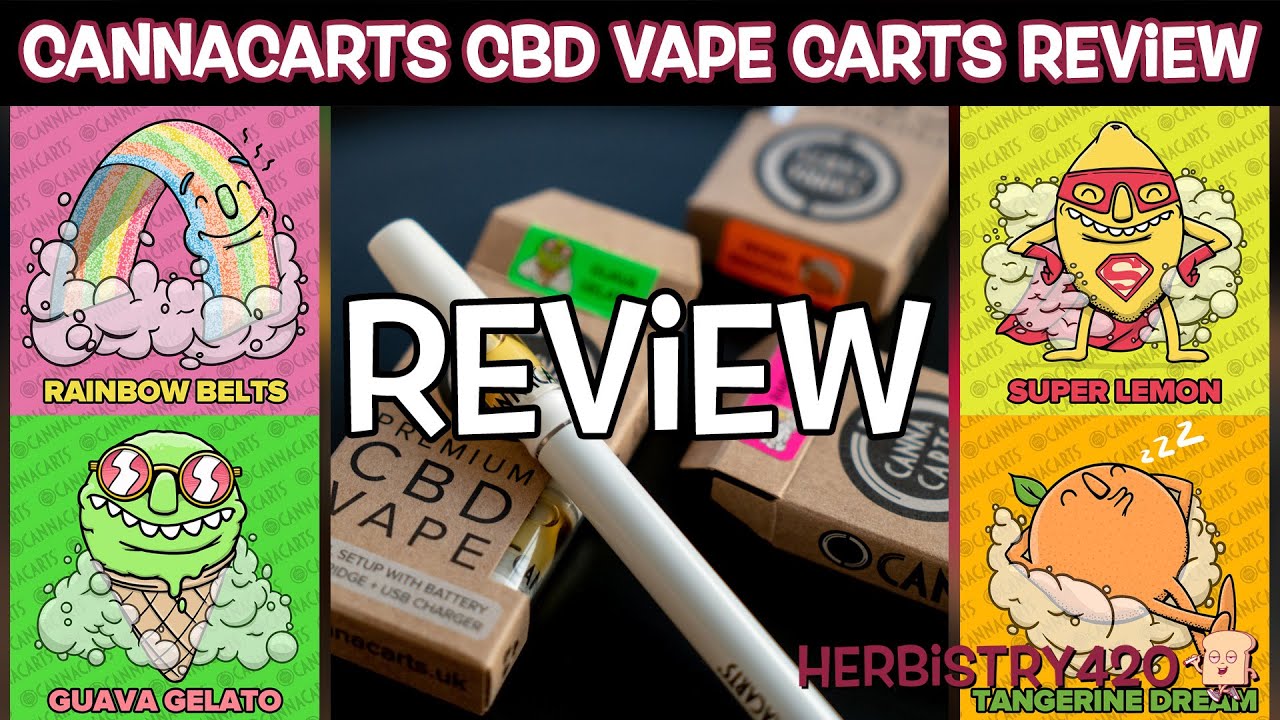 CannaCarts CBD Vape Carts 2024 Использование и обзор | Гербистика420