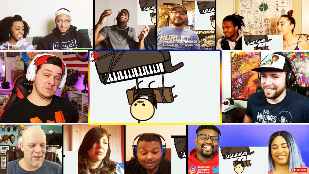 Cyanide & Happiness Compilation  1 REACTIONS MASHUP