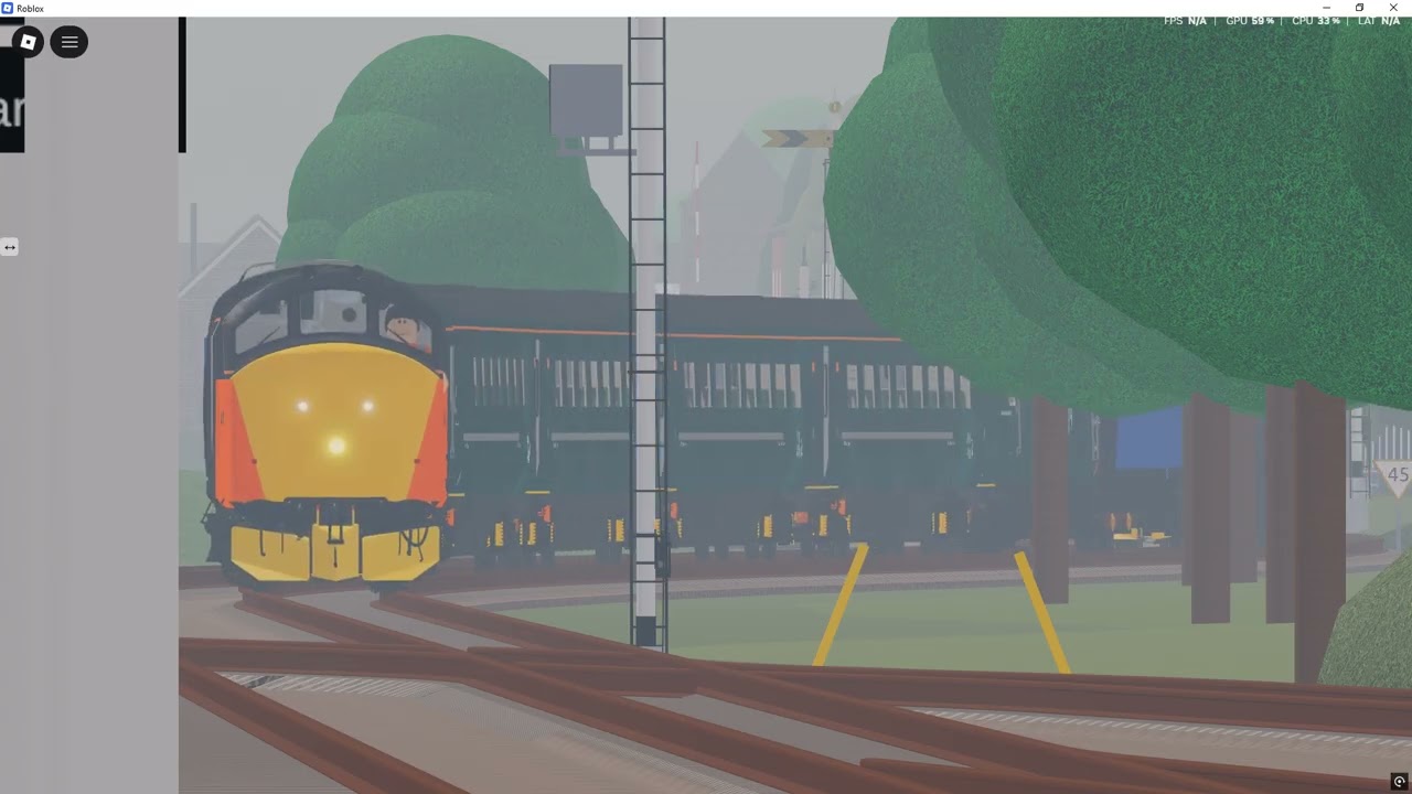 class 37 dragging Castle HST passig Tetby forest with 13 tones and dollper!