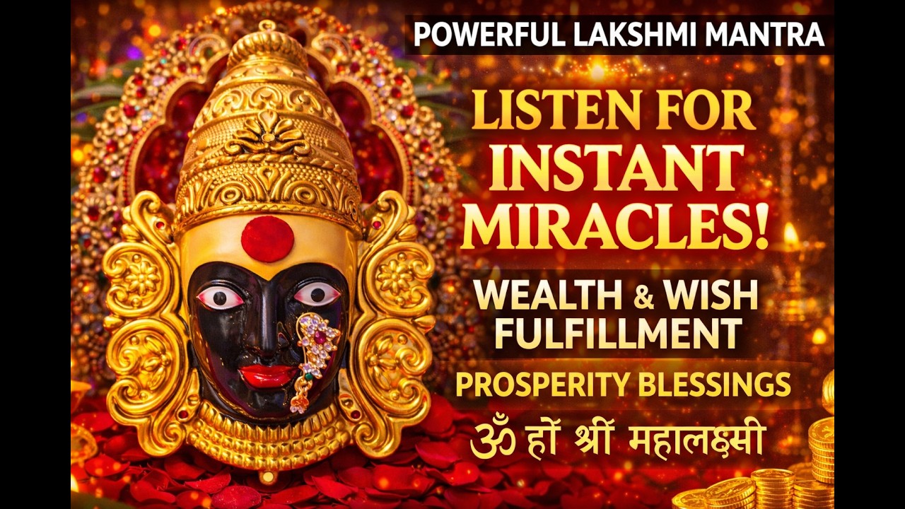 THIS LAKSHMI MANTRA GRANTS INSTANT MIRACLES | WISH FULFILLMENT ACTIVATED