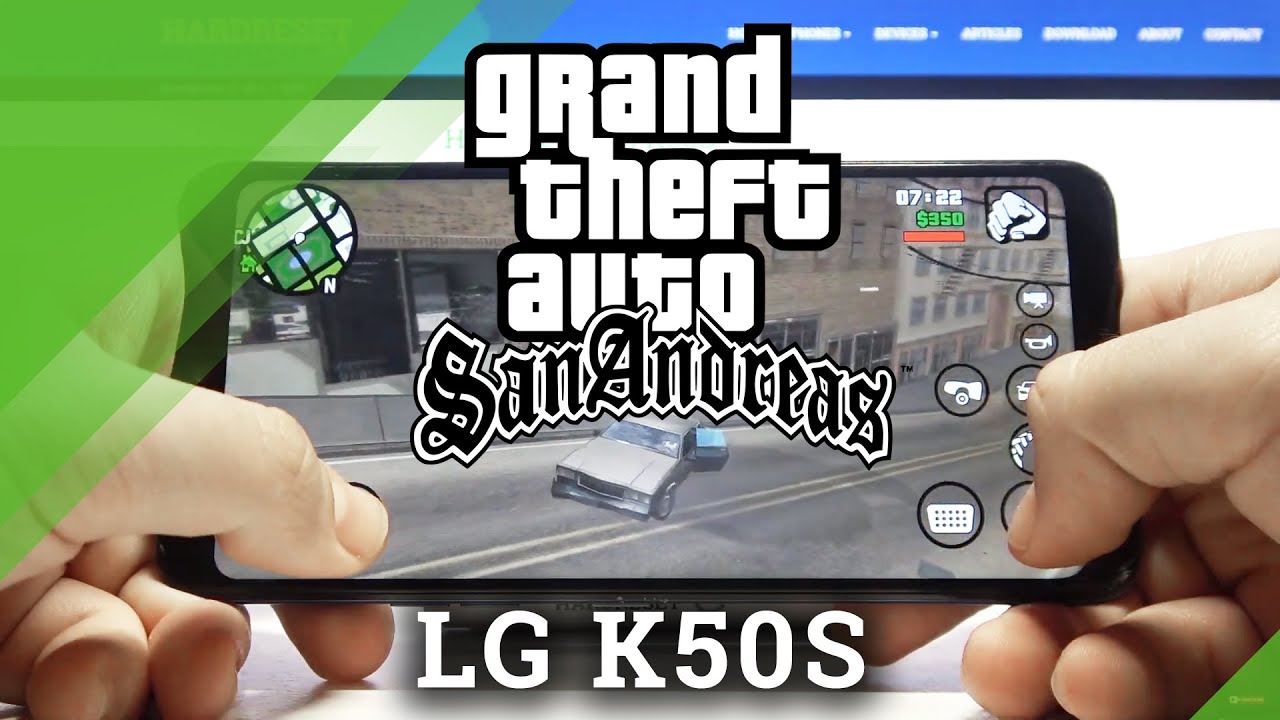 Grand Theft Auto San Andreas Gameplay on LG K50S – Performance Test