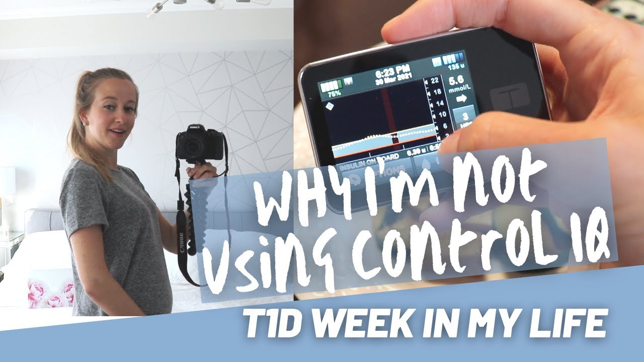 attempting to upgrade my t:slim insulin pump to Control IQ | type 1 diabetes week in my life