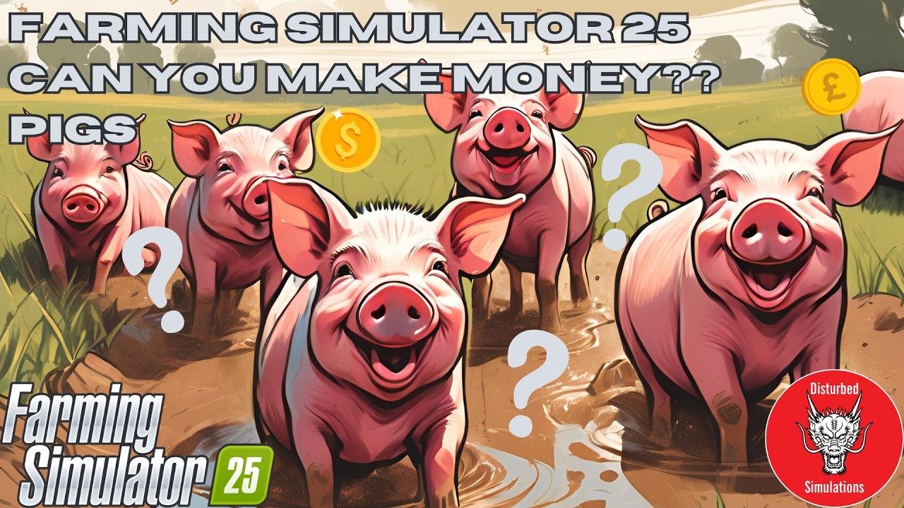 FARMING SIMULATOR 25 | CAN YOU MAKE MONEY | PIGS