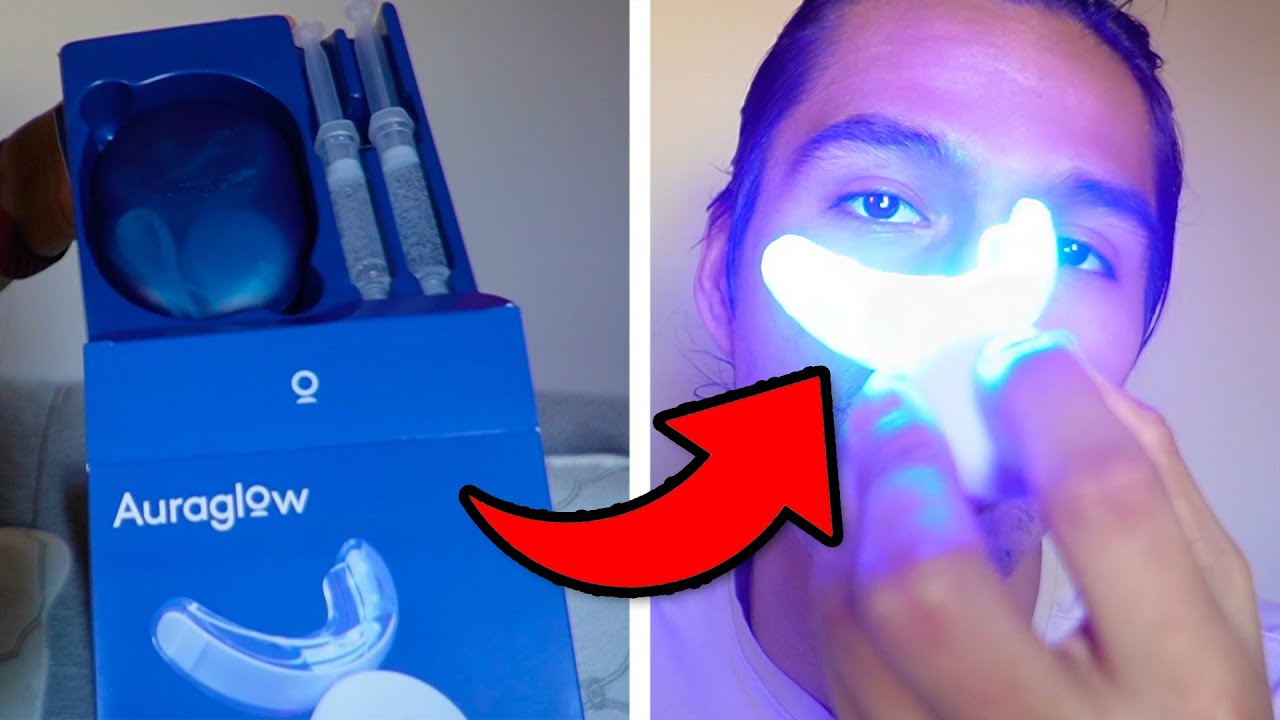 What To Expect With The Auraglow Teeth Whitening Kit