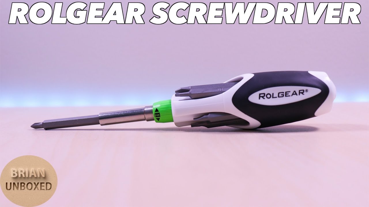Rolgear Ratchet Screwdriver - Review & Demo