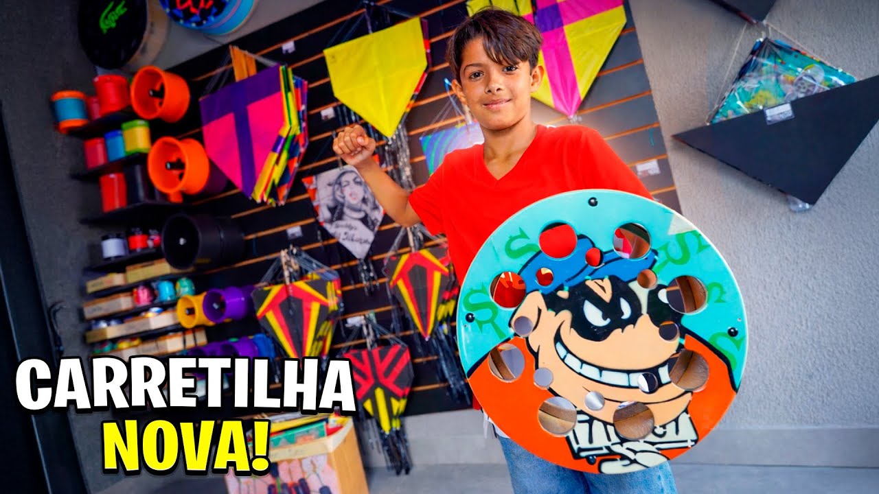 Dei Uma Carretilha Para Ele e Não Esperava Essa Reação