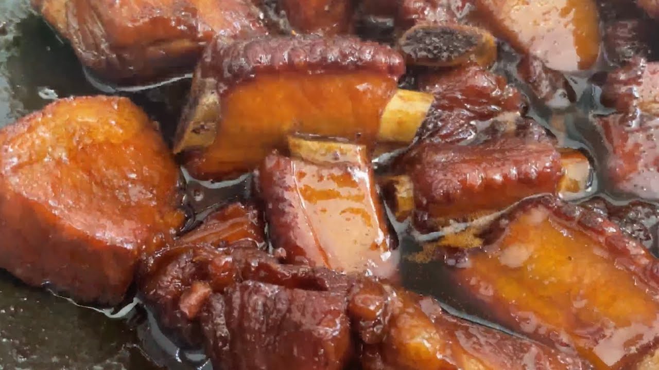 TRAVERS DE PORC CARAMÉLISÉS - CARAMEL PORK RIBS [VIDEO 44]