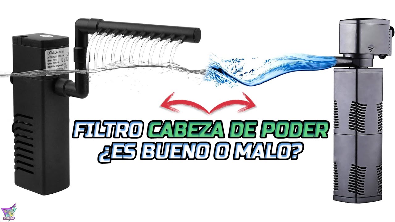 FILTRO CABEZA DE PODER - Ventas y Desventajas ¿Es bueno? | AcuariosLP
